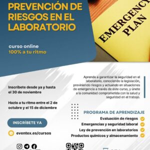 Curso de Prevención de Riesgos en el Laboratorio (octubre-diciembre 2023)