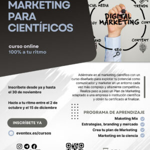 Curso de Marketing para Científicos (octubre-diciembre 2023)